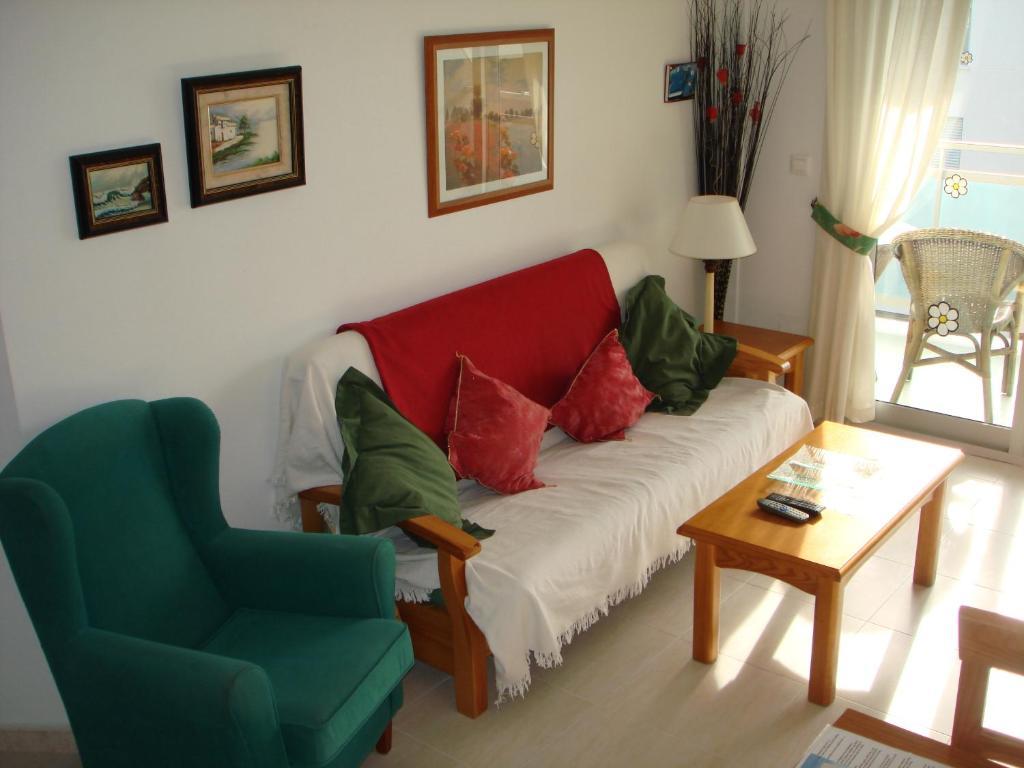 Reception La Rotonda Aparthotel Orihuela Ruang foto